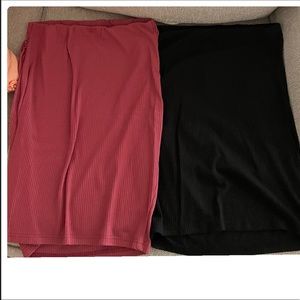 Maternity pencil skirts